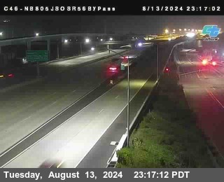 NB 805 at NB 805/5 Merge