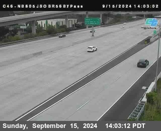 NB 805 at NB 805/5 Merge