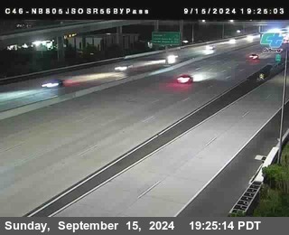 NB 805 at NB 805/5 Merge