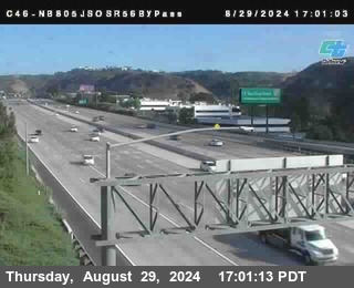 NB 805 at NB 805/5 Merge