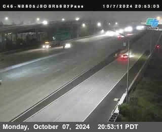 NB 805 at NB 805/5 Merge