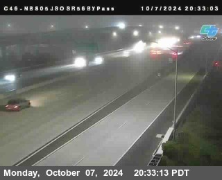 NB 805 at NB 805/5 Merge