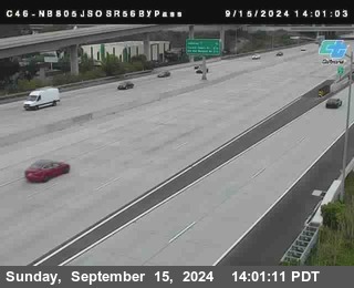 NB 805 at NB 805/5 Merge