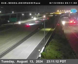 NB 805 at NB 805/5 Merge