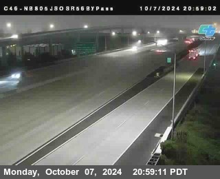 NB 805 at NB 805/5 Merge