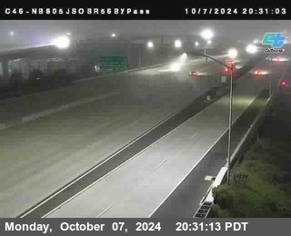 NB 805 at NB 805/5 Merge