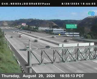 NB 805 at NB 805/5 Merge