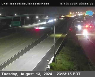 NB 805 at NB 805/5 Merge