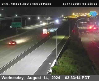 NB 805 at NB 805/5 Merge