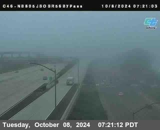 NB 805 at NB 805/5 Merge