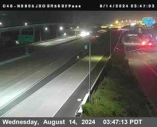 NB 805 at NB 805/5 Merge