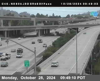 NB 805 at NB 805/5 Merge