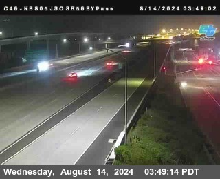 NB 805 at NB 805/5 Merge