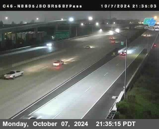 NB 805 at NB 805/5 Merge