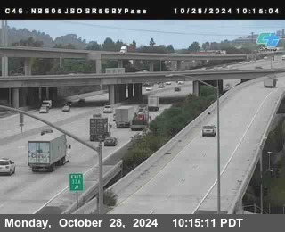 NB 805 at NB 805/5 Merge