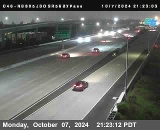 NB 805 at NB 805/5 Merge