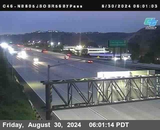 NB 805 at NB 805/5 Merge