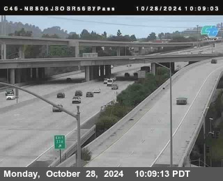 NB 805 at NB 805/5 Merge