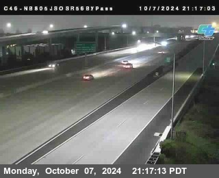 NB 805 at NB 805/5 Merge