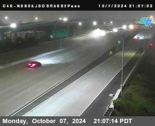 NB 805 at NB 805/5 Merge