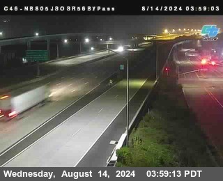 NB 805 at NB 805/5 Merge