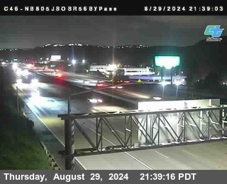 NB 805 at NB 805/5 Merge