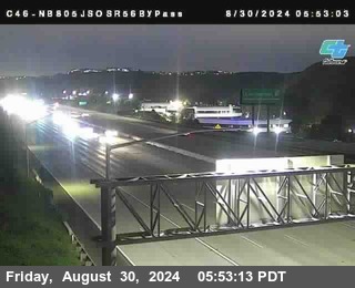 NB 805 at NB 805/5 Merge