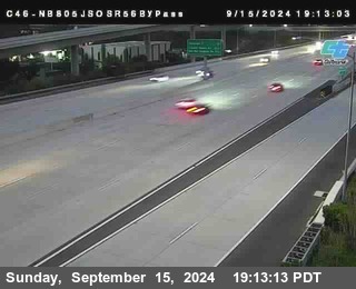 NB 805 at NB 805/5 Merge