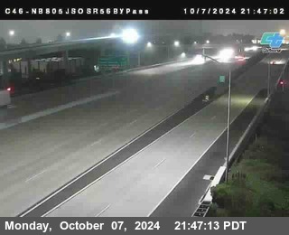 NB 805 at NB 805/5 Merge