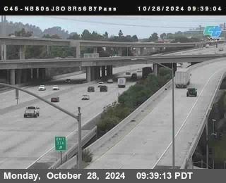 NB 805 at NB 805/5 Merge