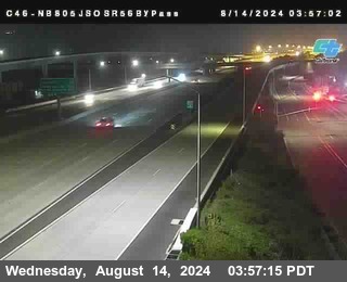 NB 805 at NB 805/5 Merge