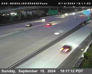 NB 805 at NB 805/5 Merge