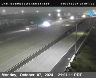 NB 805 at NB 805/5 Merge