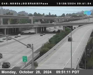 NB 805 at NB 805/5 Merge