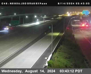 NB 805 at NB 805/5 Merge