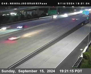 NB 805 at NB 805/5 Merge