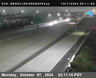 NB 805 at NB 805/5 Merge