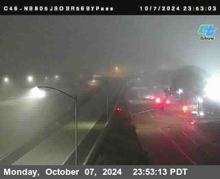 NB 805 at NB 805/5 Merge