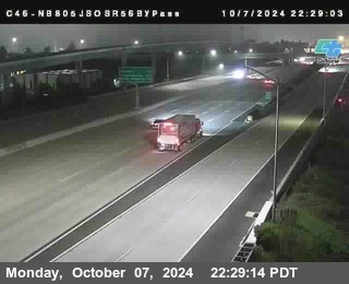 NB 805 at NB 805/5 Merge