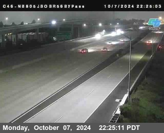 NB 805 at NB 805/5 Merge