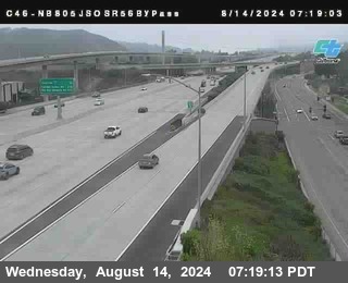 NB 805 at NB 805/5 Merge