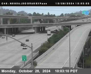 NB 805 at NB 805/5 Merge