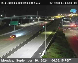 NB 805 at NB 805/5 Merge