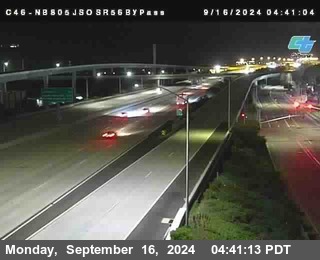 NB 805 at NB 805/5 Merge