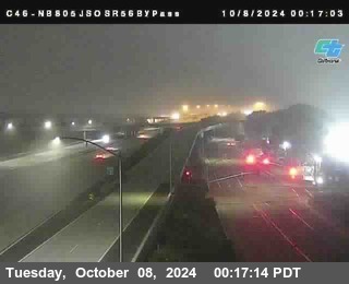 NB 805 at NB 805/5 Merge