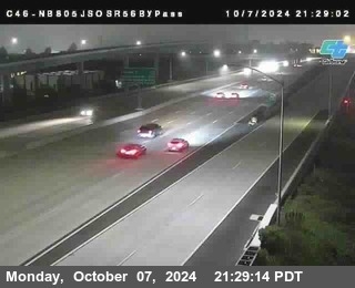 NB 805 at NB 805/5 Merge