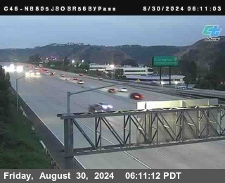 NB 805 at NB 805/5 Merge