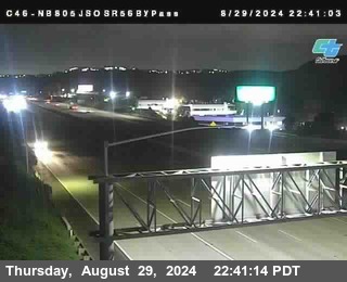 NB 805 at NB 805/5 Merge