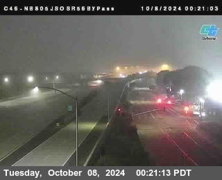 NB 805 at NB 805/5 Merge