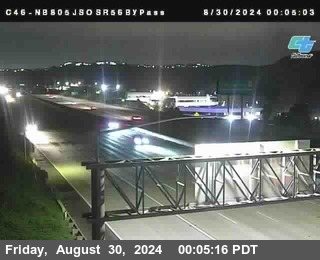 NB 805 at NB 805/5 Merge